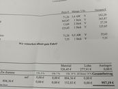 Werkstattrechnung - 957,19 €