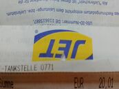 Fuel receipt - 20,01 €